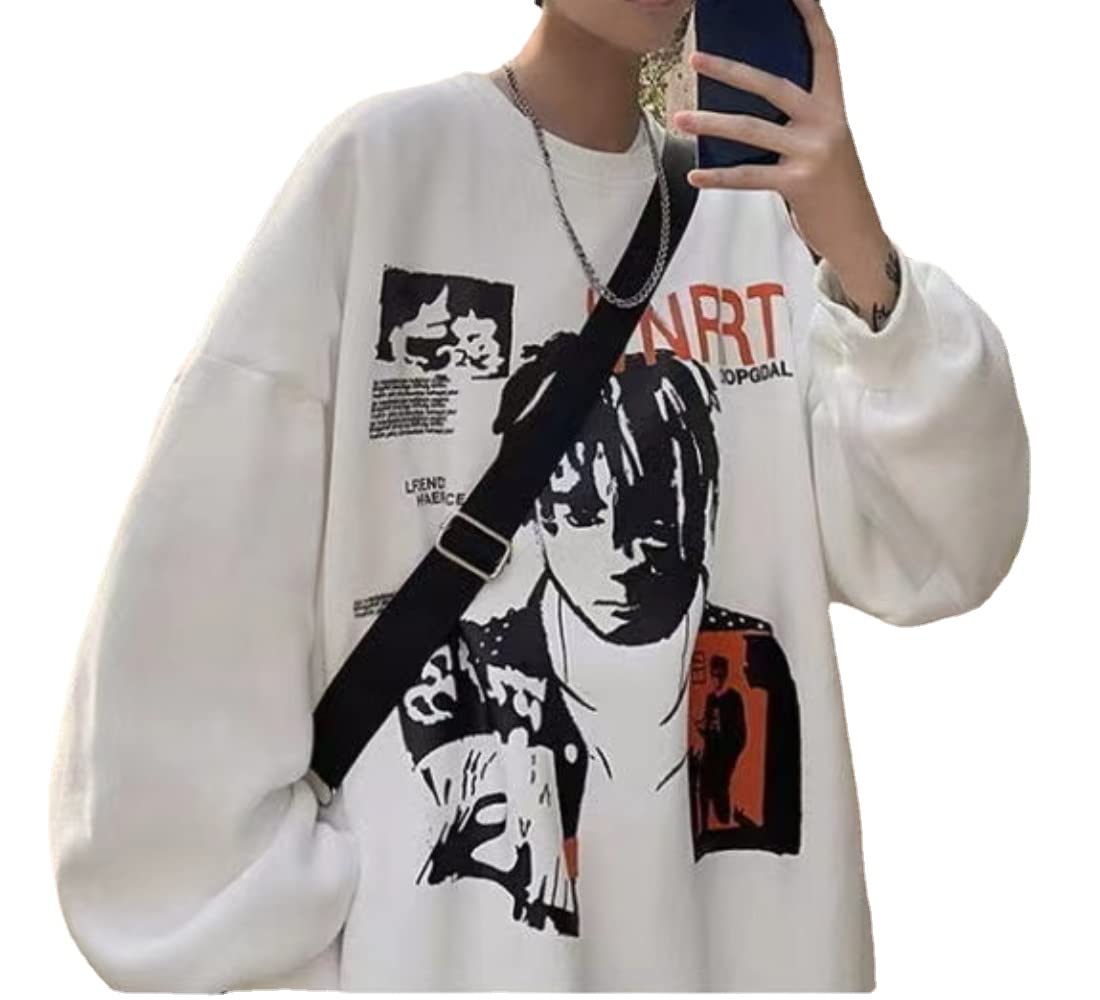 Amazon.com: Korean Fashion Unisex Vintage Hoodie Patchwork
