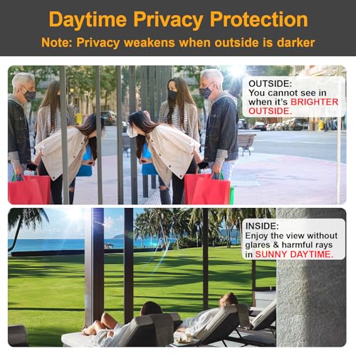 Película para ventana privacidad Savvy Choice 47.2x60 in miniatura 3