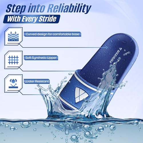 Vizari Youth Soccer Slide Sandals for Comfort and Convenience | Youth Sandals for Post-Game Recovery | Enjoy Casual Wear and Lightweight Feel with Boys Flip Flops and Girl Sandal4