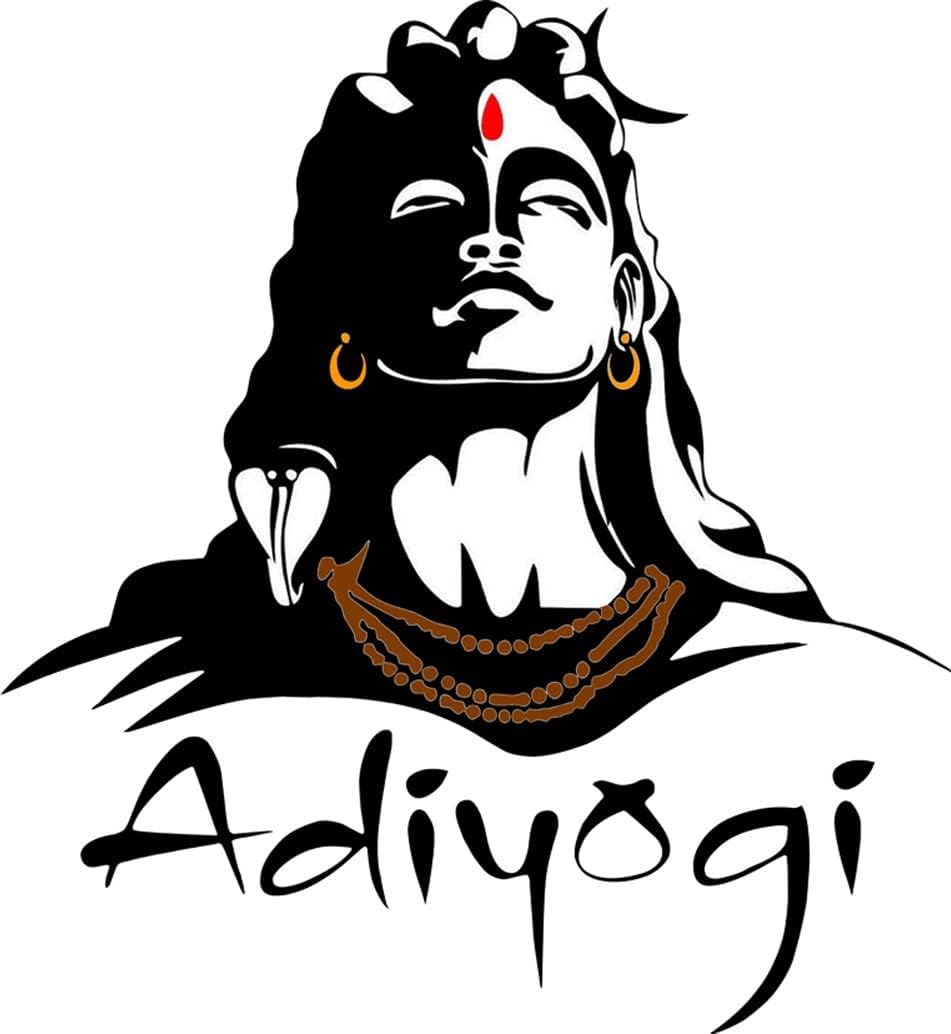 CreativeEdge Adiyogi Wall Sticker PVC Vinyl (50 cm x 60 cm) Multicolor (B0CWV5TMXS) Amazon Price History, Amazon Price Tracker
