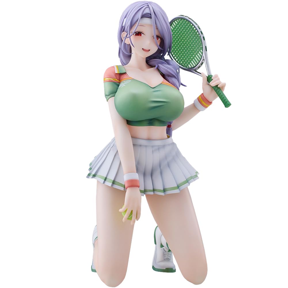 Zhongkaihua Anime illustration Yuki-chan Figure Tennis Anime Girl Yuki-chan Action Figure 17CM PVC Model Statue Desk Decoration Ornament