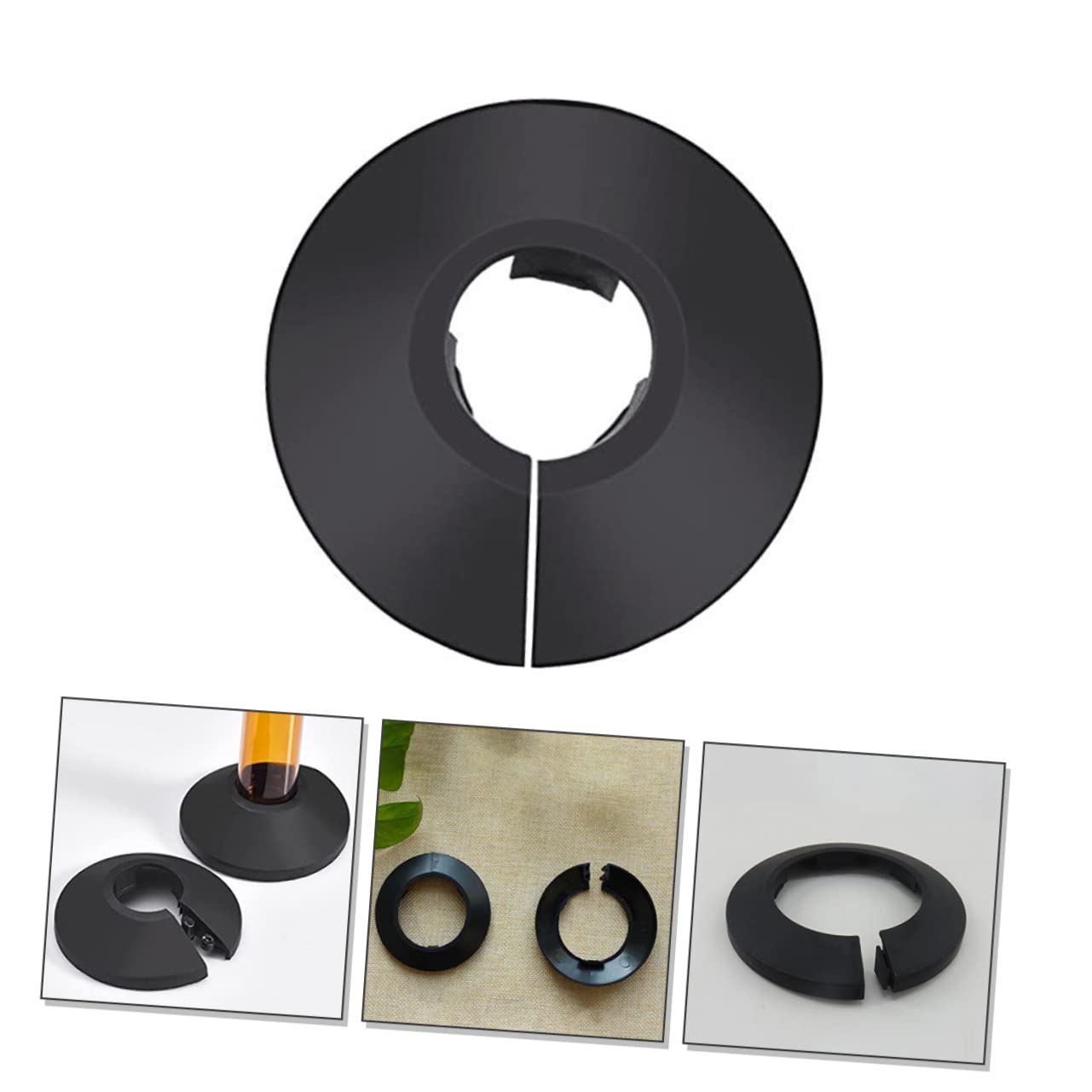 Plastic Decorative Covers Radiator Pipe Cover Water Guard Sleeves for House Kitchen Bathroom Radiator Accessories