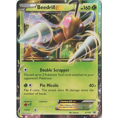 beedrill ex pokemon card Pokemon Beedrill EX (XY157) XY Black Star Promos Holo by Pok?mon Cards :  Amazon.com.be: Everything Else