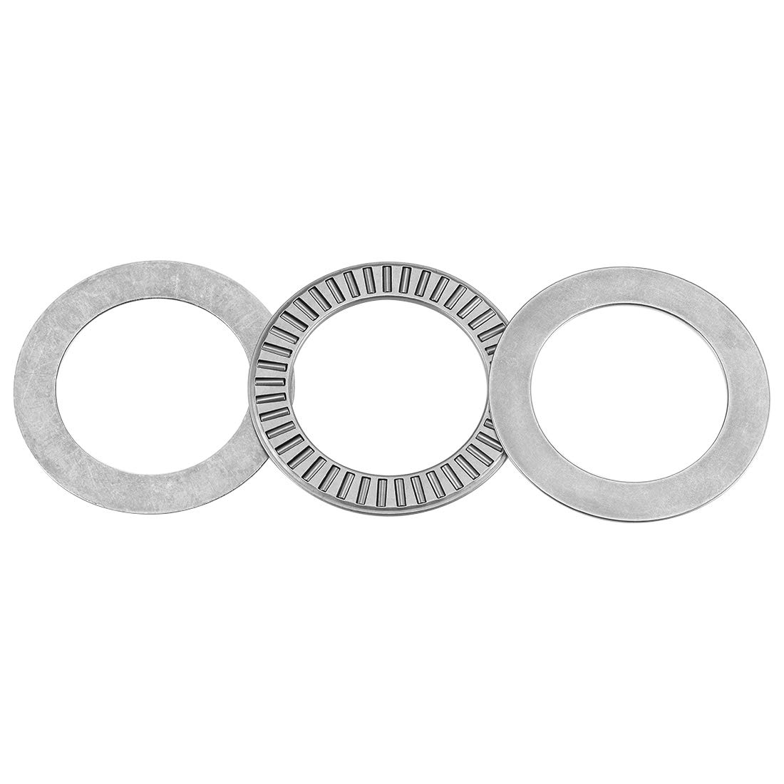 uxcell NTA2435 Thrust Needle Roller Bearings with Washers 1-1/2