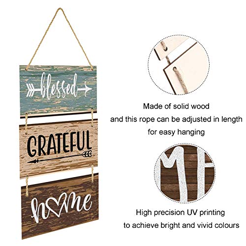 image for Vintage Board Hanging Wall Sign Wall Art Decorations Rustic Home Déco