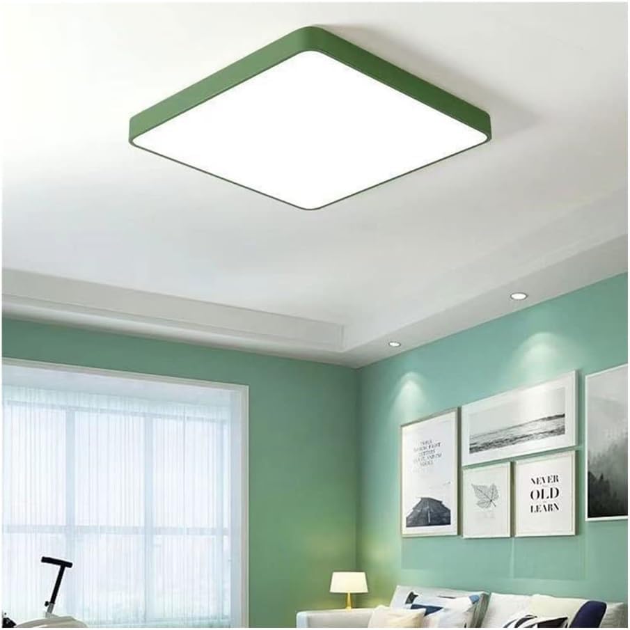 Plafonnier LED encastré économe intensité variable chambre salon - 6
