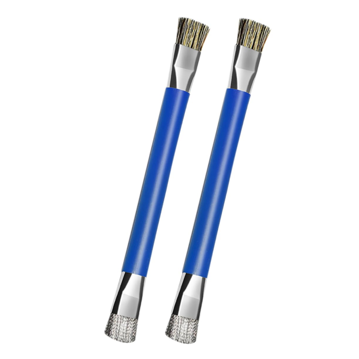 MUCKLILY 1set Motherboard Cleaning Brush Anti Static Brush Detail Cleaning Brush Antistatic Brush Cleaning Scrub Brush Motherboard Brush Electronic Cleaning Brush Detailing Brush Metal 2pcs