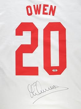 Amazon.co.jp: マイケル・オーウェン 直筆 サイン 入り ユニフォーム Amazon.co.jp: マイケル・オーウェン 直筆 サイン 入り ユニフォーム