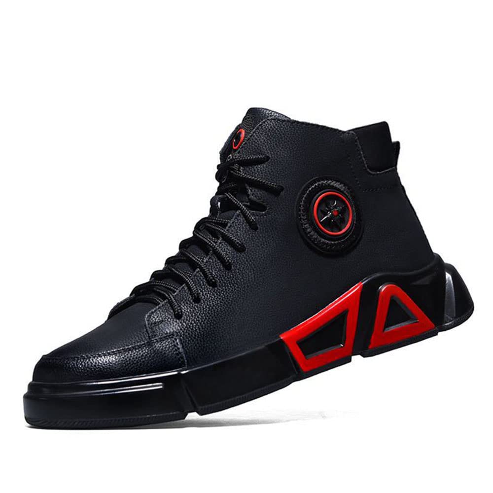 Men's Waterproof Safety Training Shoes, Lightweight Composite Toe Piercing Resistant Non-Breathable Non-Slip Industrial Work Shoes