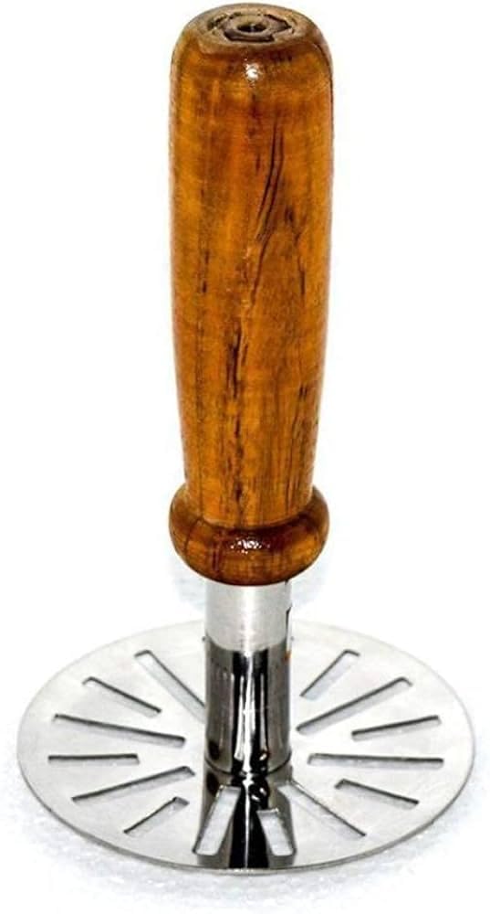 PEGEO Stainless Steel Vegetable/Potato/Pav Bhaji Masher with Wooden Handle, Pack of 1 (B0D874V12T) Amazon Price History, Amazon Price Tracker