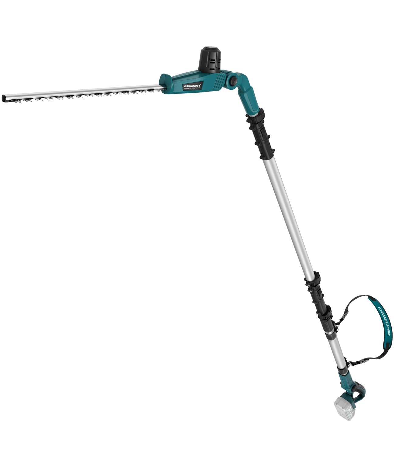 KIESBOHR CSL402 Akku Teleskop-Heckenschere kompatibel mit Makita 18V-Akkus