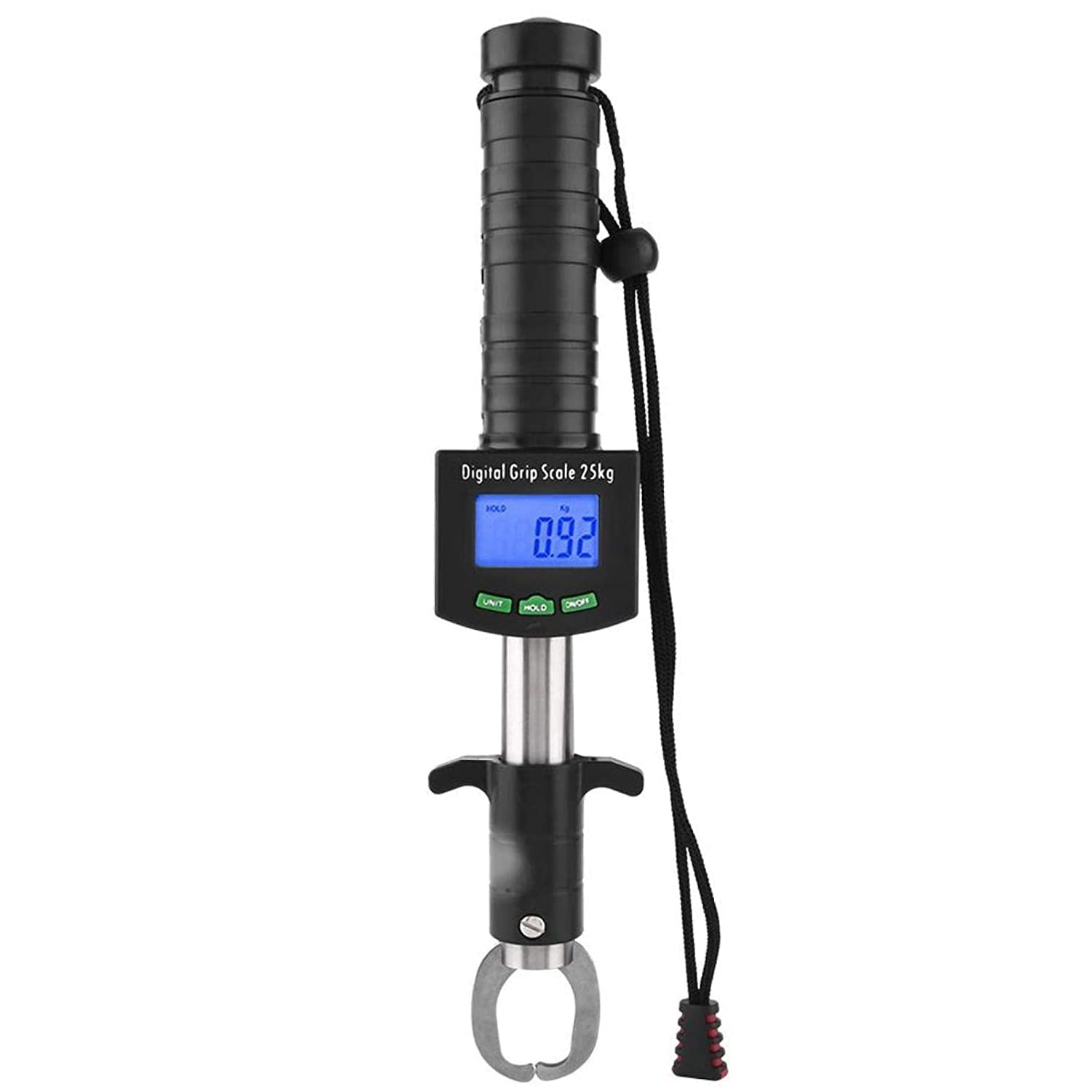 3-in-1 Digital Fish Gripper Scale, Fish Lip Grabber Fish Holder with Digital Scale & Tape Measure, Multifunctional Fishing Tackle Tool