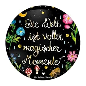 Mr. & Mrs. Panda Magische Welt Button 50mm