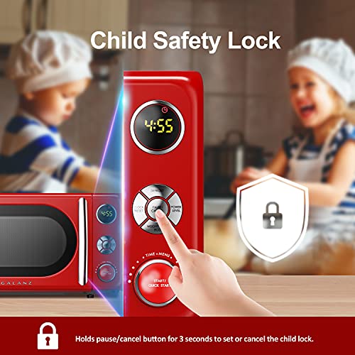 Galanz-GLCMKA07RDR-07-Microwave-Oven-LED-Lighting-Pull-Handle-Design-Child-LockRetro-Red-07-CuFt