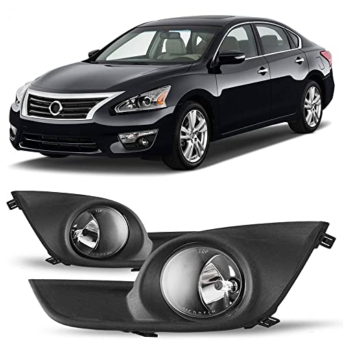 Winjet WJ30-0355-09 OEM Series for [2013-2015 Nissan Altima] Driving Fog Lights + Switch + Wiring Kit