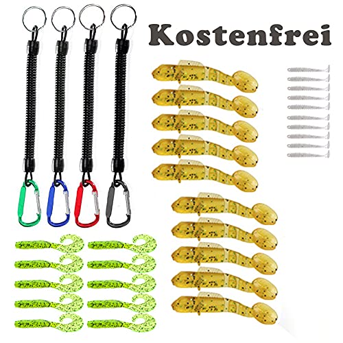 Croch Angeltasche mit Angelkoffer inkl. 8 Tackle Boxen für Angelgeräte und Angel Zubehöre mit Gürtel & Schultergurt… – Bild 4