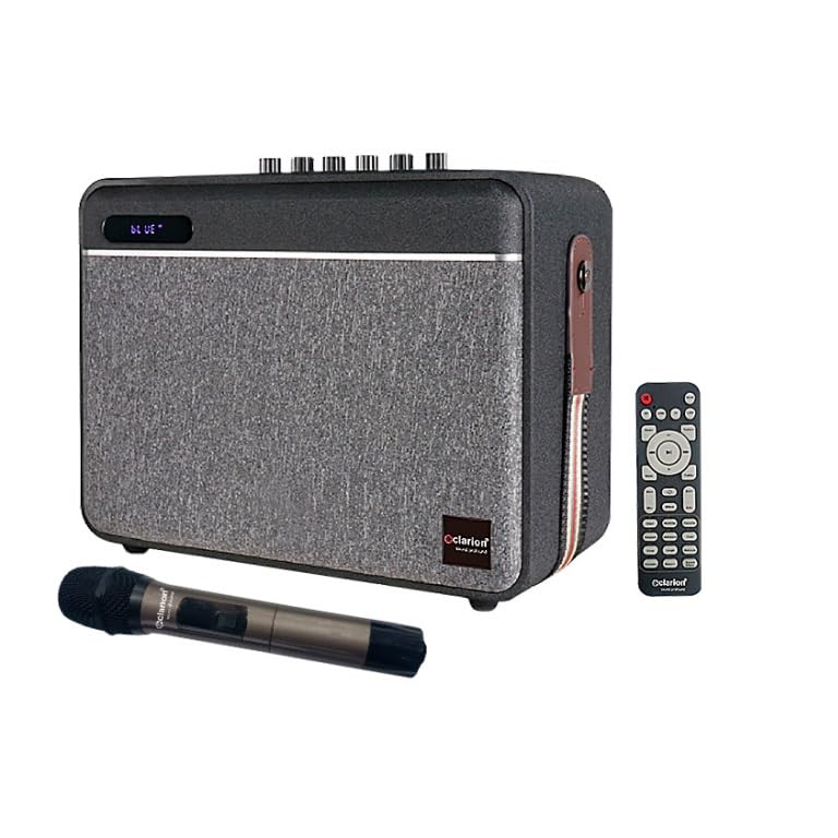 Clarion Kaizen Karaoke Boom Box 60w Rms Portable Bluetooth Party
