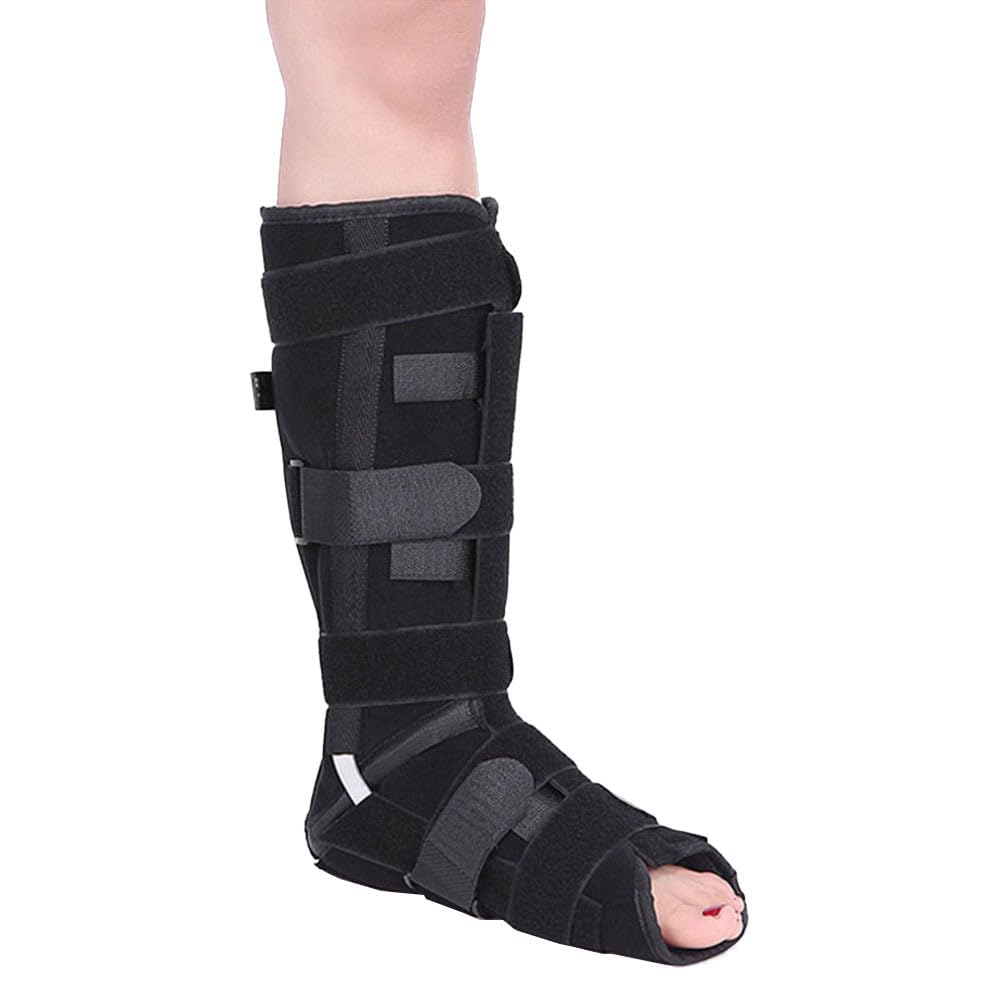 LIOOBO Chevillère médicale orthopédique en plâtre - Chaussure de randonnée médicale orthopédique - Support de cheville - Attelle de pied pour soulager la douleur