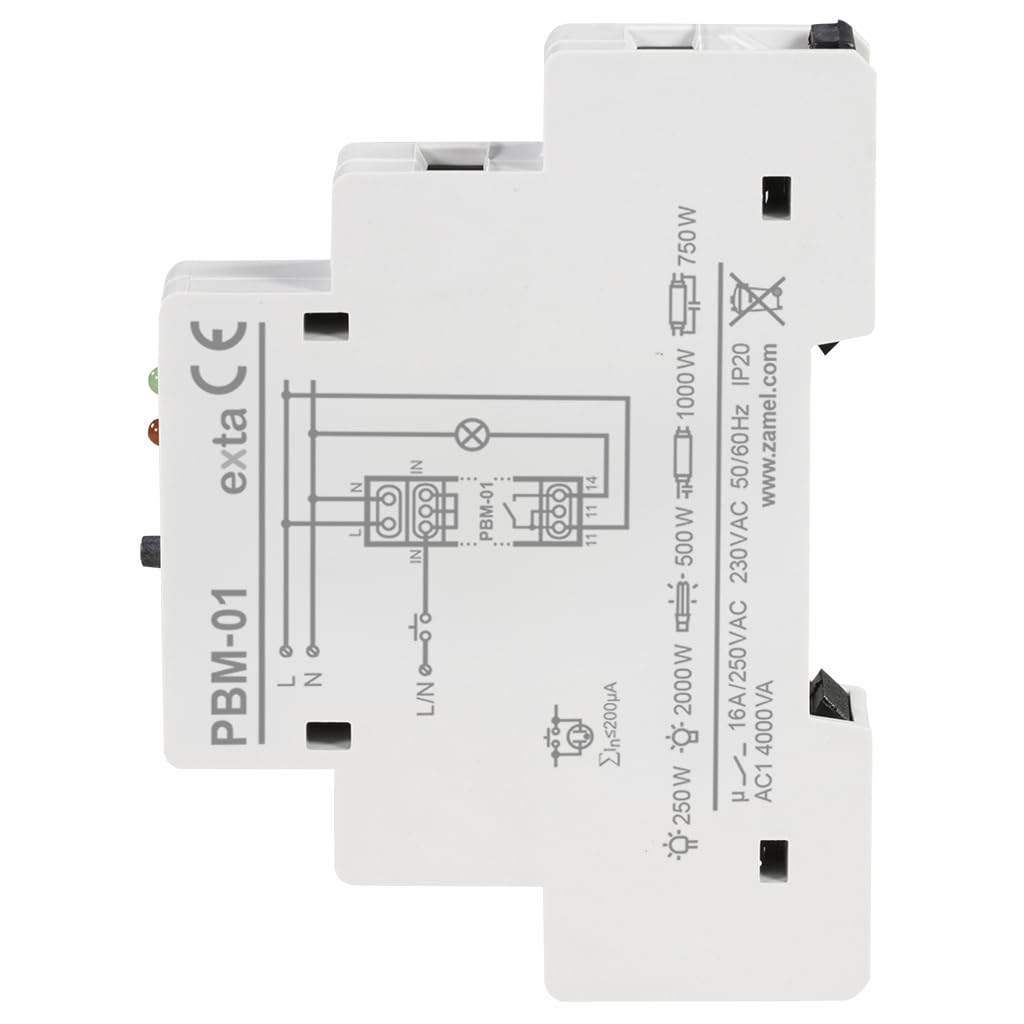 EXTA PBM-01 przekaźnik BISTABLE, 230 V