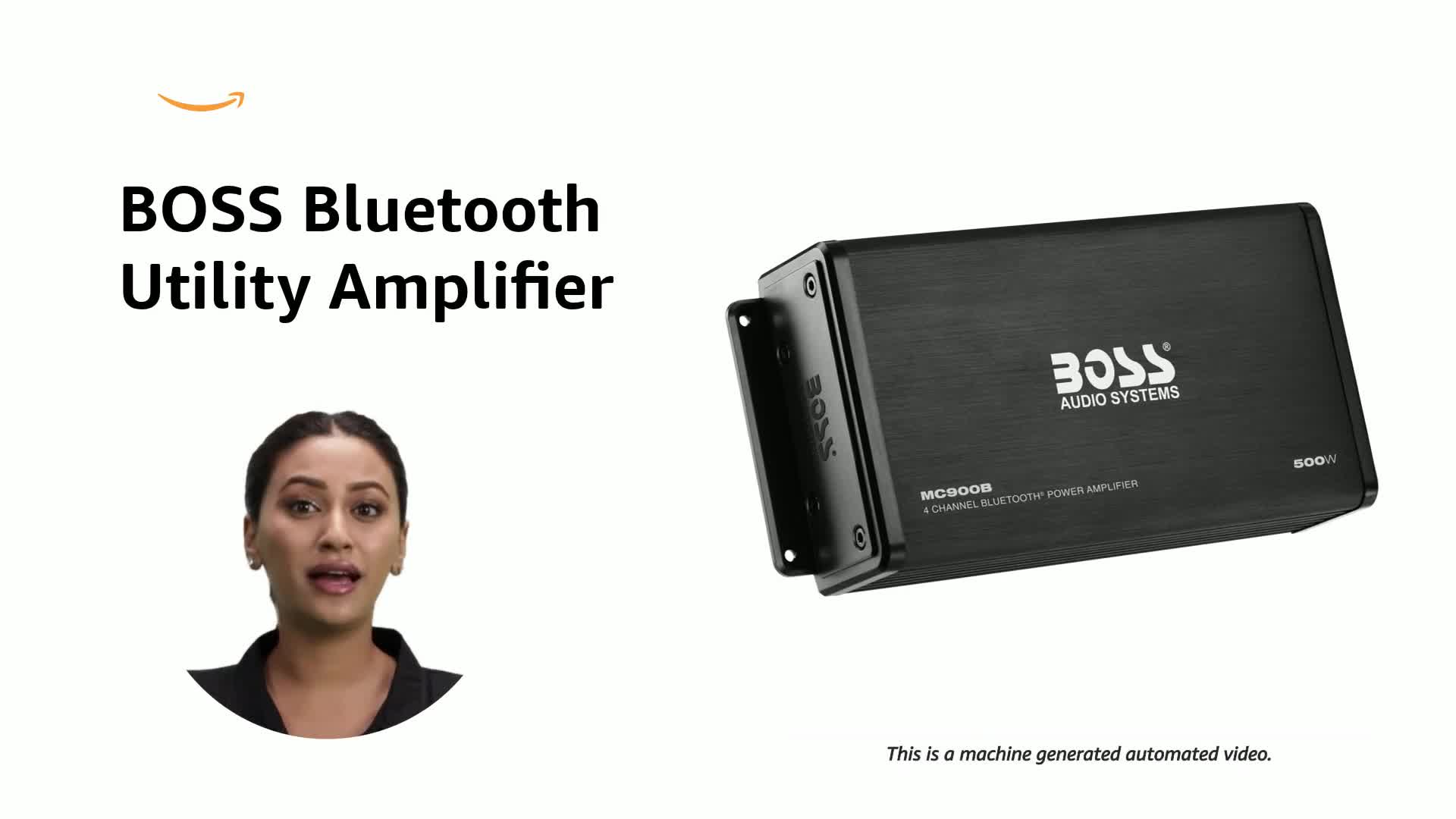 BOSS Audio MC900B Bluetooth Enabled All-Terranin Utility Amplifier