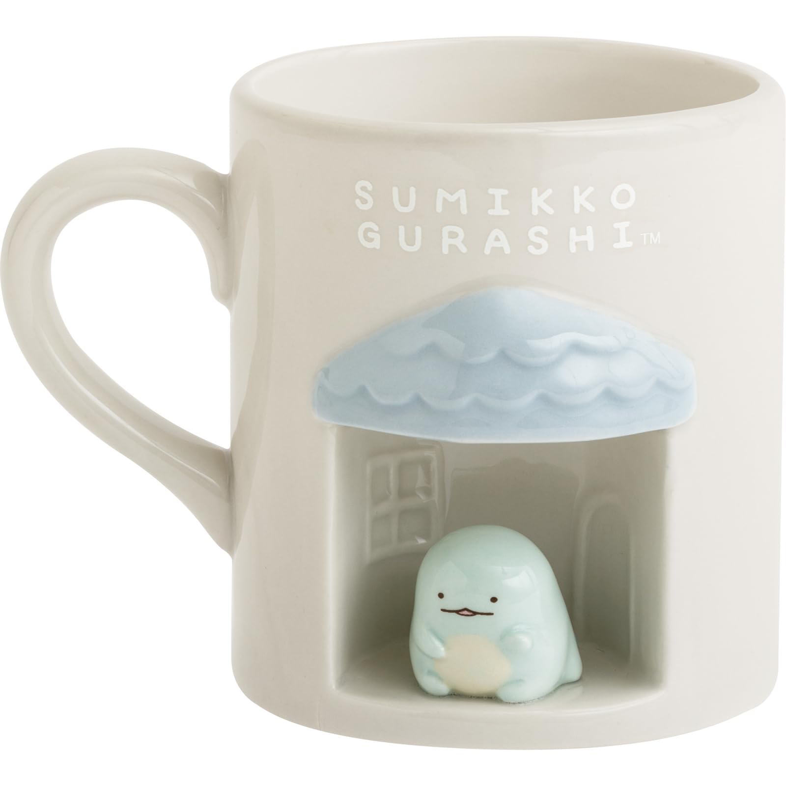 San-X Sumikko Gurashi "Sumikko's Favorites" Mug Cup Lizard TK24502 H3.5 x 3.1 inches (90 x 80 mm)