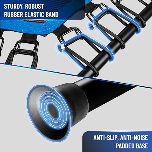 Image of Yes4All Rebounder Trampoline for Adults, 48-Inch, 350 LBS Stable & Silent Exercise Trampoline for Rebounding, Jumping Cardio