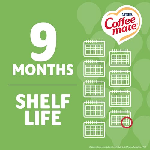Image of Nestle Coffee mate Coffee Creamer, Irish Creme, Liquid Creamer Singles, Non Dairy, No Refrigeration, 0.375 fl oz Tubs (Pack of 200)