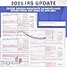 1099 NEC Tax Forms 2025 with Envelopes, 4 Part 15 Pack Tax Forms Kit and 15 Self-Seal Envelopes –Great for QuickBooks and Accounting Software, Value Pack for Business - Made in The USA - 15-Pack