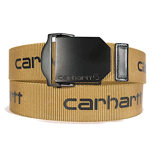 Image of Carhartt Men's Casual Rugged Belts for Men, Available in Multiple Styles, Colors & Sizes