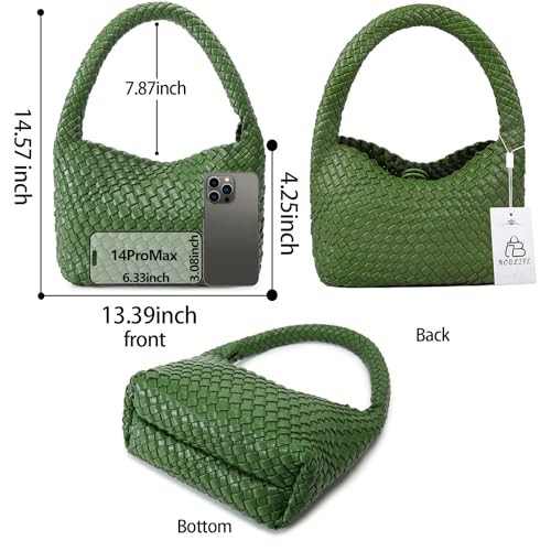 Image of Shoulder Hobo Bags for Women,Summer Beach and Travel Mini Cute Tote Bag,Soft Vegan Leather Underarm Purse for Daily | Soft Underarm Bags