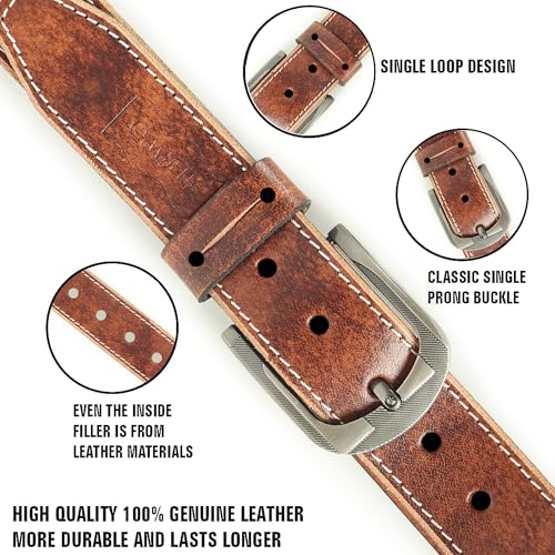 Image of ALAWO Leather Belts for men