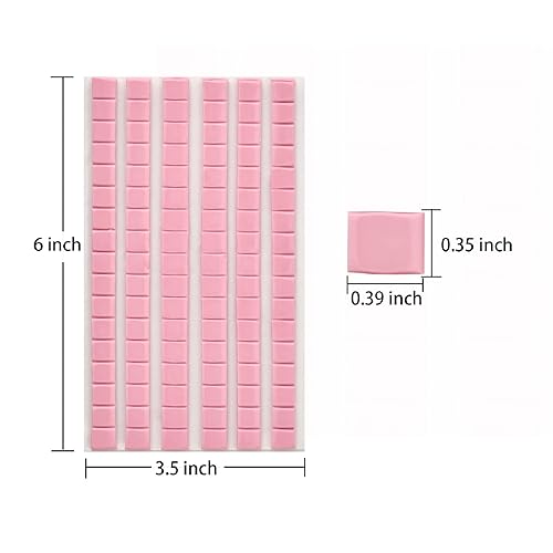 Miniatura 2 de ZZJMCH 96 piezas de tachuelas adhesivas, masilla extraíble para póster, masilla pegajosa para el hogar, oficina, masilla adhesiva de museo, adhesivo