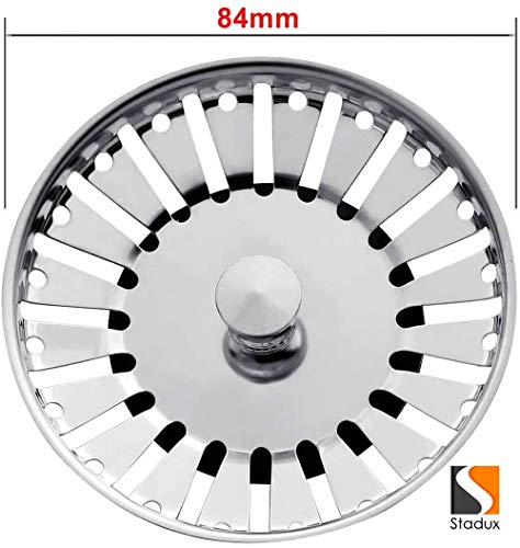 Stadux - filtro per lavello da cucina in acciaio