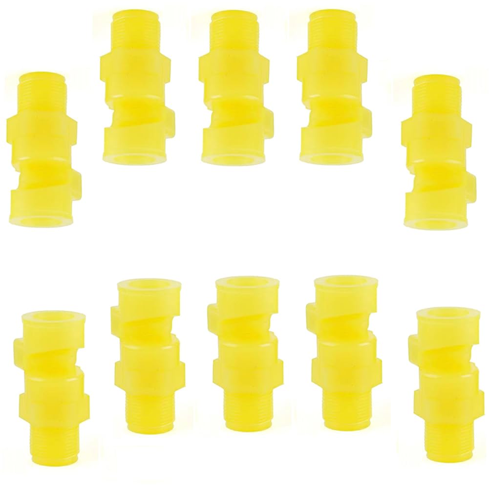110 boquillas en forma de ventilador plano, Dysza wentylatora szerokokątnego do czyszczenia tworzyw sztucznych PP Typ K Ogród Rolnictwo Zastosowanie 5-10 szt(3/4 (Hole Diameter 8.0mm),10pcs)