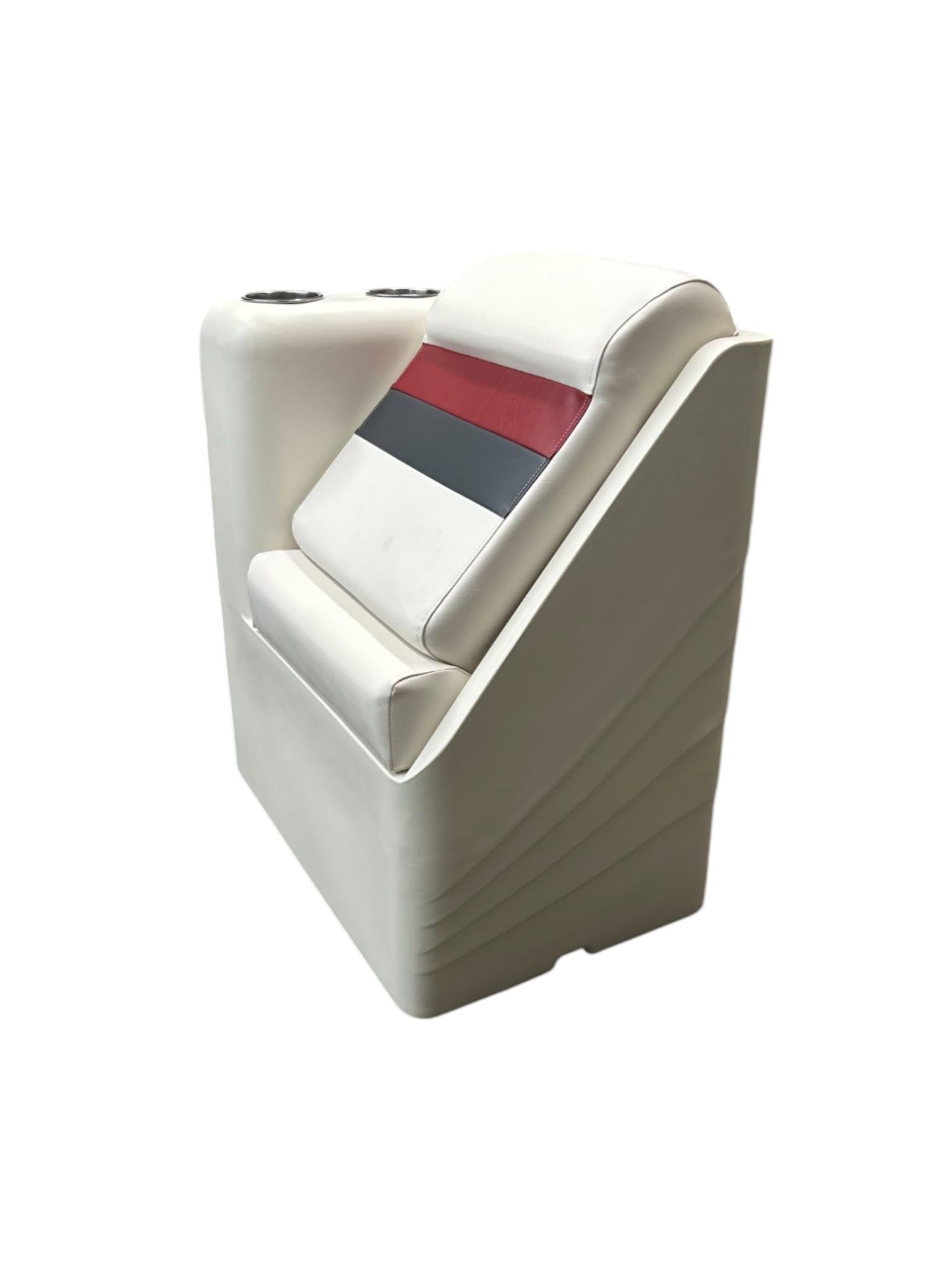 Horizon Manufacturing Premium Series Left Radius Lean Back White/Red/Charcoal 3017AAEC