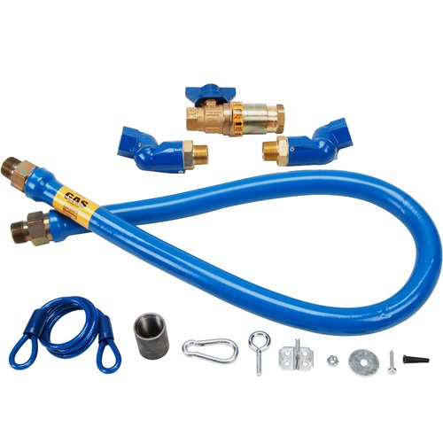 DORMONT Gas Connector Kit 3/4" NPT x 48" L 1675KITCF2S-48