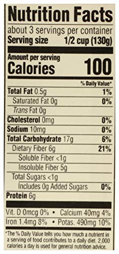 Image of 365 by Whole Foods Market, Organic Unsalted Black Beans, 13.4 Ounce