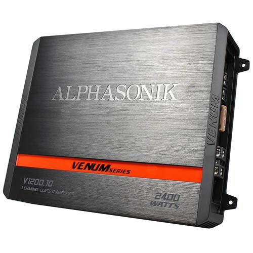 Buy Alphasonik V1200.1D Venum Series 2400 Watts Max Monoblock Car Amp
