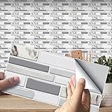 Fácil de usar: Papel autoadhesivo, simplemente despegue y pegue. Incluso los principiantes pueden usarlo sin problemas. La etiqueta adhesiva para baldosas utiliza un adhesivo removible y se puede volver a colocar incluso si no se coloca correctamente. no daña la superficie de los muebles