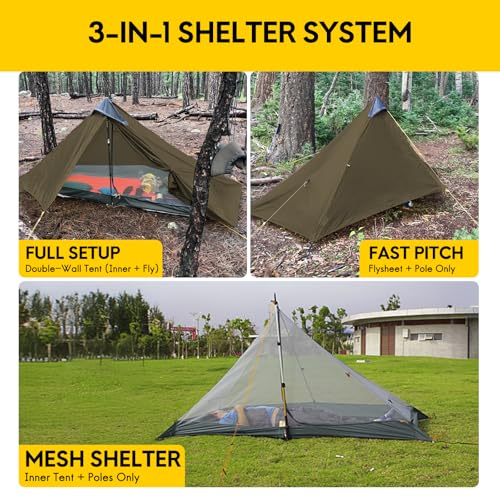 LANSHAN 1-Person Ultralight Tent