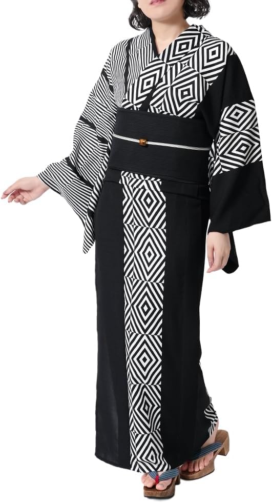 ふりふ トランプ柄 名古屋帯 青 紫織庵