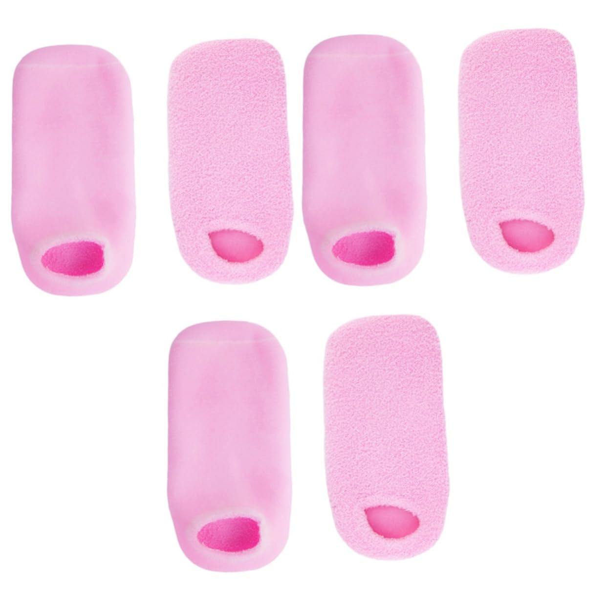MAGICLULU 3pares Calcetines De Gel Hidratantes Para Pies Agrietados De Spa Para Suavizar y Reparar Calcetines De Gel Esencial Reutilizables y Cómodos