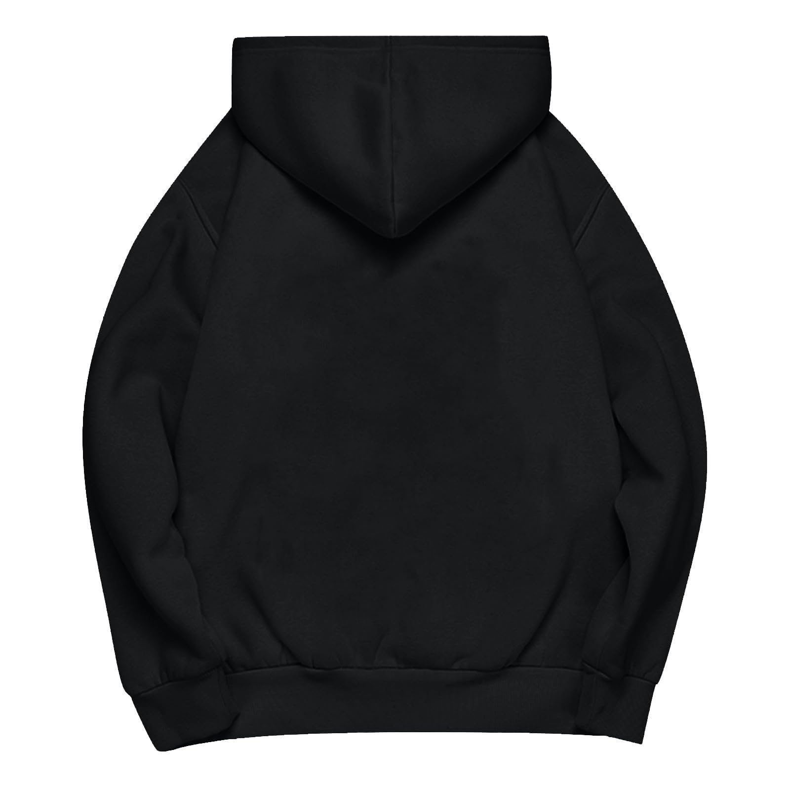 Generico Sweatshirt Donna con Cappuccio A Maniche Lunghe Tinta Unita Casual | Felpa Con Tasche E Coulisse Leggero Hoodie Morbida E Confortevole Pullover Top Vestibilità Larga Da Indossare Tutti I Giorni
