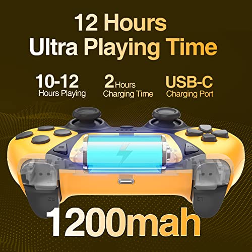 AUGEX Wireless Controller Yellow
