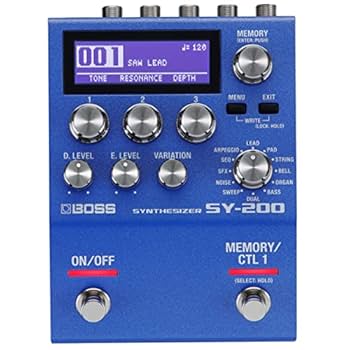 【まとめ売り】シンセサイザー、エフェクター Amazon.co.jp: BOSS SY-200 Synthesizer ギターシンセサイザー