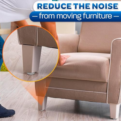 100 Pcs Nail On Furniture Glides – 0.8x0.7 Plastic Furniture Feet – Durable, Easy to Install, Low-Profile, Smooth Gliding – Nail in Chair Leg Floor Protectors Prevents Scratches, Dents - Image 8