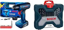 Kit Bosch GSR 1000 Smart + Kit X-Line 33pç