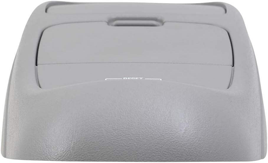 Brock Replacement Overhead Roof Ceiling Console Gray Compatible with 2002-2004 F250 F350 F450 Super Duty Pickup Truck w/out Sunroof 2C3Z 25519A70 AAC