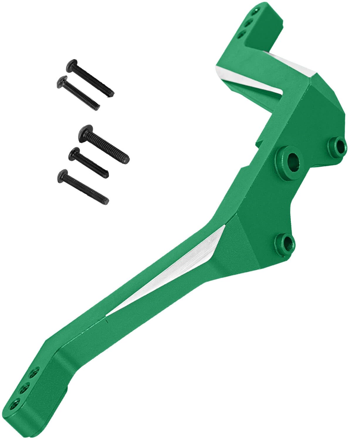 hopsupRC RC Front Shock Vertical Relocator Upgrades Parts for 1/10 Drag Slash 1967/Slash 2WD LCG/Chevrolet C10,Green