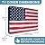 Outdoor TV Cover 70 - 75 inch - WITH ZIPPER, Weatherproof and Waterproof 360 degrees protection, 600D Heavy Duty Fabric – American Flag